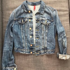 H&M Divided Cropped Denim Jacket - New